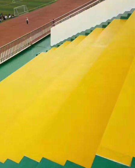 南陵球场台阶翻新修补改造